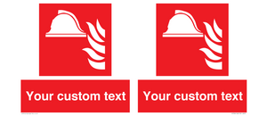 Custom Location of firefighting equipment